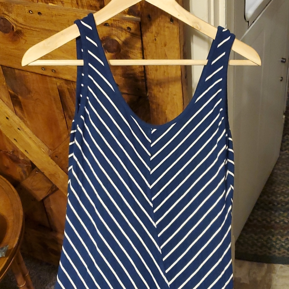 Striped Asymmetrical Midlength - image 3